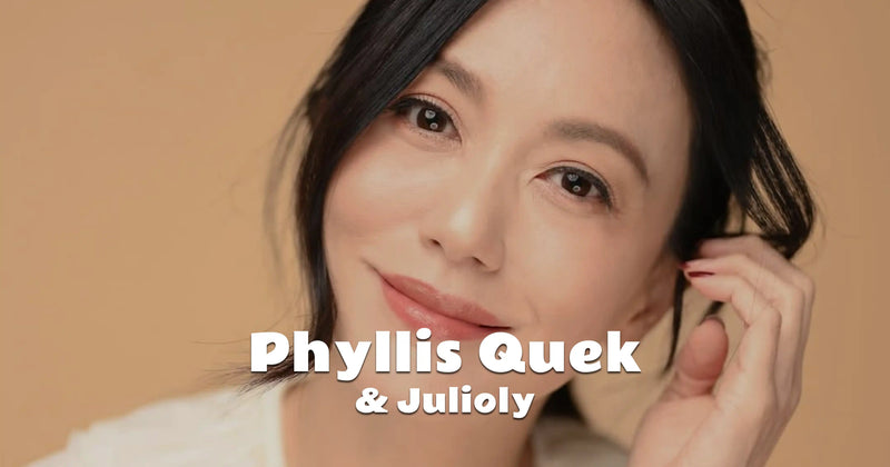 Phyllis Quek shares her secret to a natural, glowing makeup look using Julioly's Green Fig and Cheese Fondue Serums for hydrated, smooth, radiant skin.