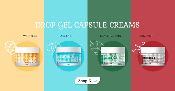 Indulge in MediPeel’s innovative Popping Capsules Gel Moisturizer Creams!