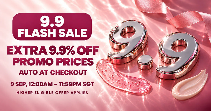COCOMO 9.9 Flash Sale: extra 9.9% off eligible promo prices on 9 September 2026.