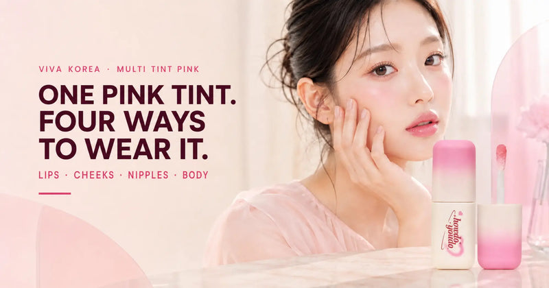 VIVA KOREA How Do You Do Multi Tint Pink 4.5ml for lips cheeks and selected external body areas