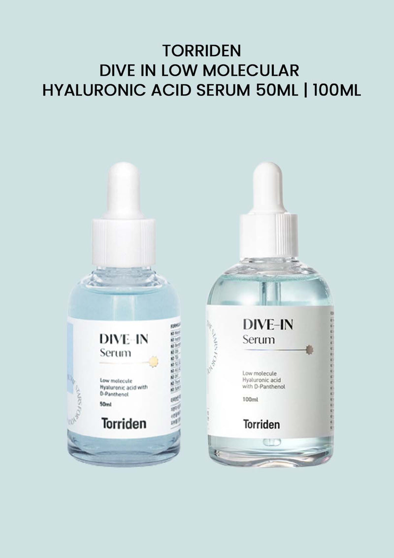 [TORRIDEN] Dive In Low Molecular Hyaluronic Acid Serum 50ml | 100ml