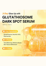 ABIB Glutathiosome Dark Spot Serum Vita Drop 50ml overview with glutathione, niacinamide and vitamin C