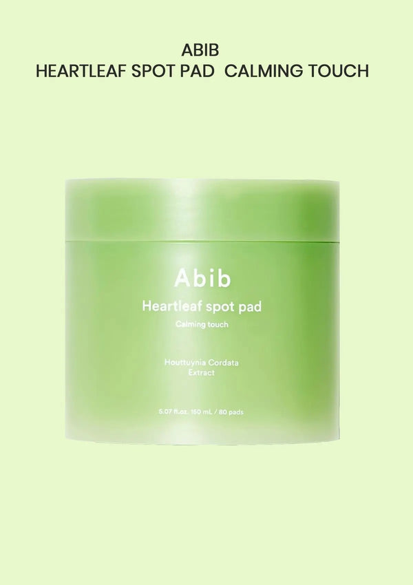 ABIB Heartleaf Spot Pad Calming Touch 150ml 80 pads