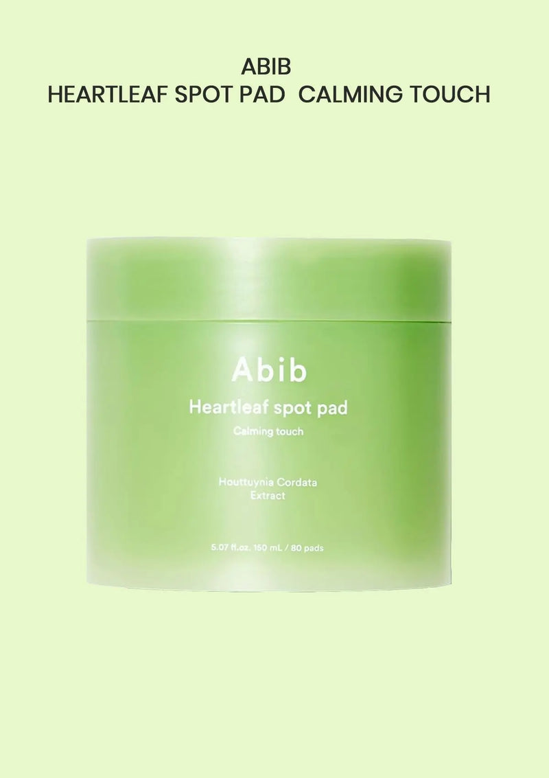 ABIB Heartleaf Spot Pad Calming Touch 150ml 80 pads