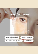 ABIB Glutathione Kojic Acid Eye Patch for hyperpigmentation dull eyes discoloration and dark spots