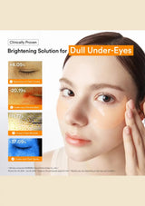 ABIB Glutathione Eye Patch tested results for dark circles discoloration crow's feet and dark spots