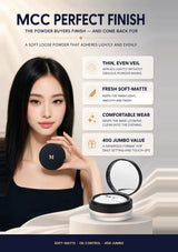 MCC Perfect Finish Loose Powder 40g soft-matte benefits