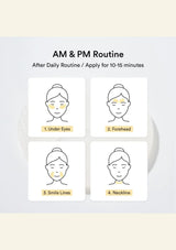 How to use ABIB Collagen Eye Patch under eyes forehead smile lines and neckline