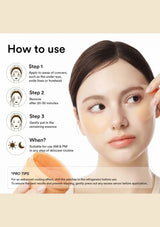 How to use ABIB Glutathione Kojic Acid Eye Patch Vita Jelly
