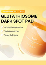 ABIB Glutathiosome Dark Spot Pad with glutathione and triple layered pads