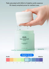 ABIB Green LHA Pore Pad with 230ml slightly acidic essence