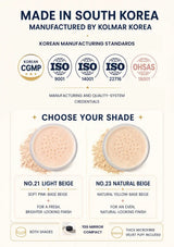 MCC Perfect Finish Loose Powder 10g No.21 and No.23 shade guide