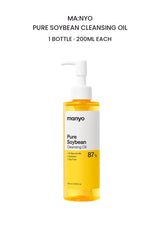 BUY 1: one renewed MA:NYO Pure Soybean Cleansing Oil 200ml bottle on white