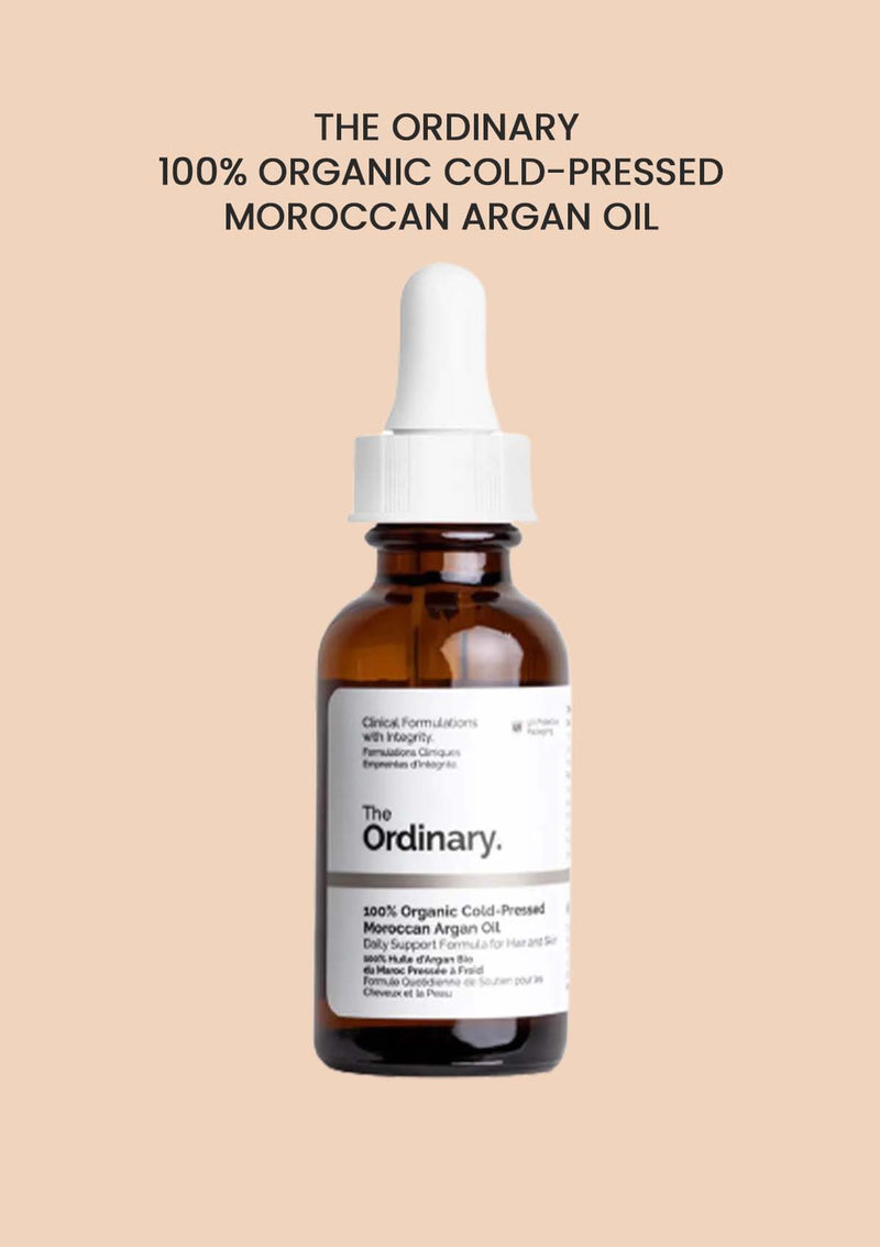 [THE ORDINARY] 100% Organic Cold-Pressed Moroccan Argan Oil 30ml