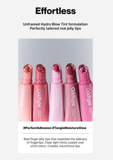 Pink lip products with 'Oddhype' branding on a light gray background