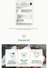 Diagram showing the stages of tartar buildup on teeth with text about dental health.