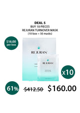 [REJURAN] Turnover Mask (1 Box = 40ml x 5Masks)