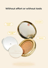 Ultra adhesive flawless cover vely vely honey glow cushion