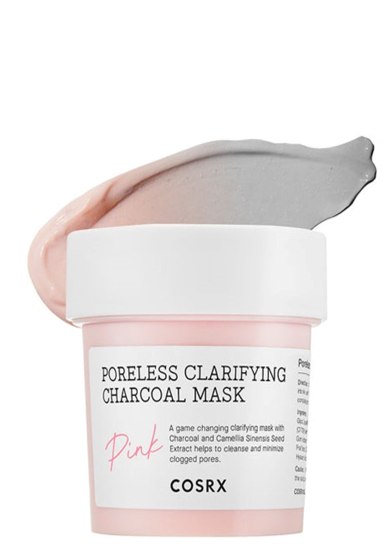 [COSRX] Poreless Clarifying Charcoal Mask Pink 110g