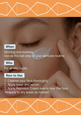 How to use REJUVEON PDRN 1000 Plus Cream morning and evening