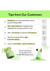 ABIB Heartleaf Spot Pad tips with Heartleaf TECA Capsule Serum