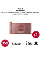 [ILO] Olive Young Bestseller Collagen Biotin Ampoule (1 Box = 25ml × 14 Bottles)