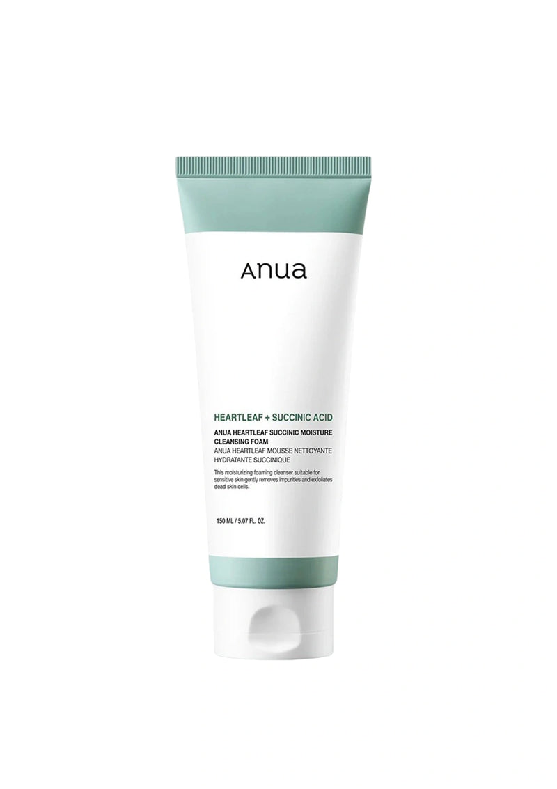 Tube of Anua skincare product on a white background