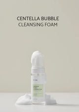 Sulwhasoo Centella Bubble Cleansing Foam bottle with text on a light gray background