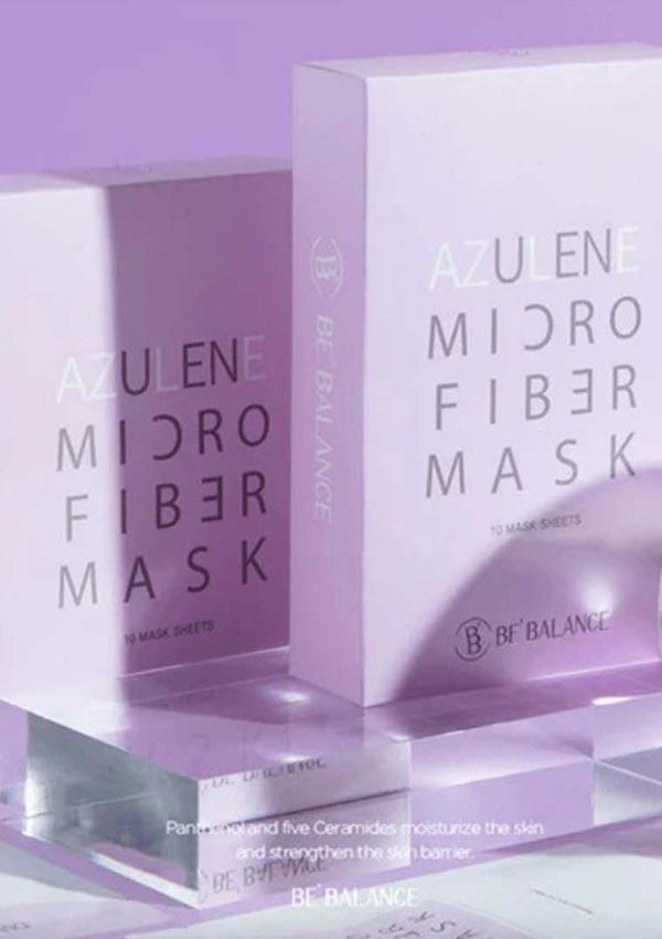 [BE'BALANCE] Microfiber Masks (1 Box = 30g x 10 Masks)