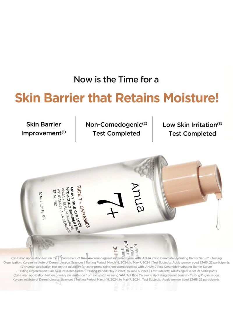 A ceramide-rich serum with rice extract to strengthen the moisture barrier, smooth texture and hydrate dry, sensitive skin.