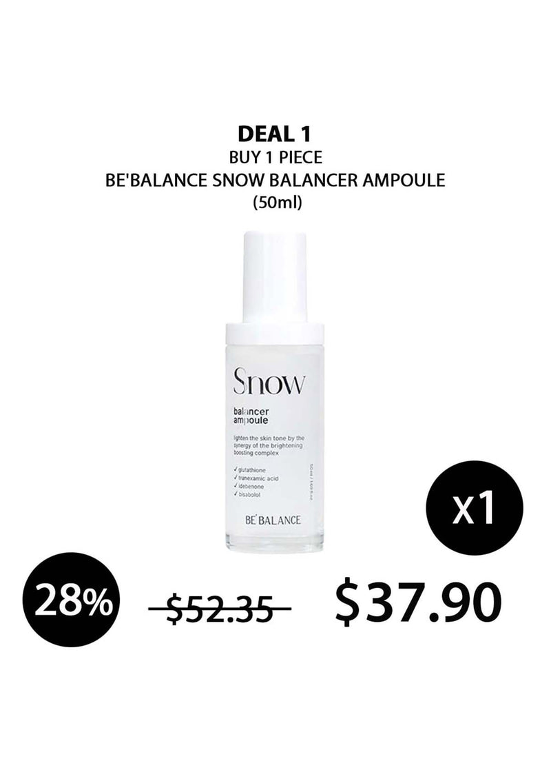 [BE'BALANCE] Snow Balancer Ampoule 50ml