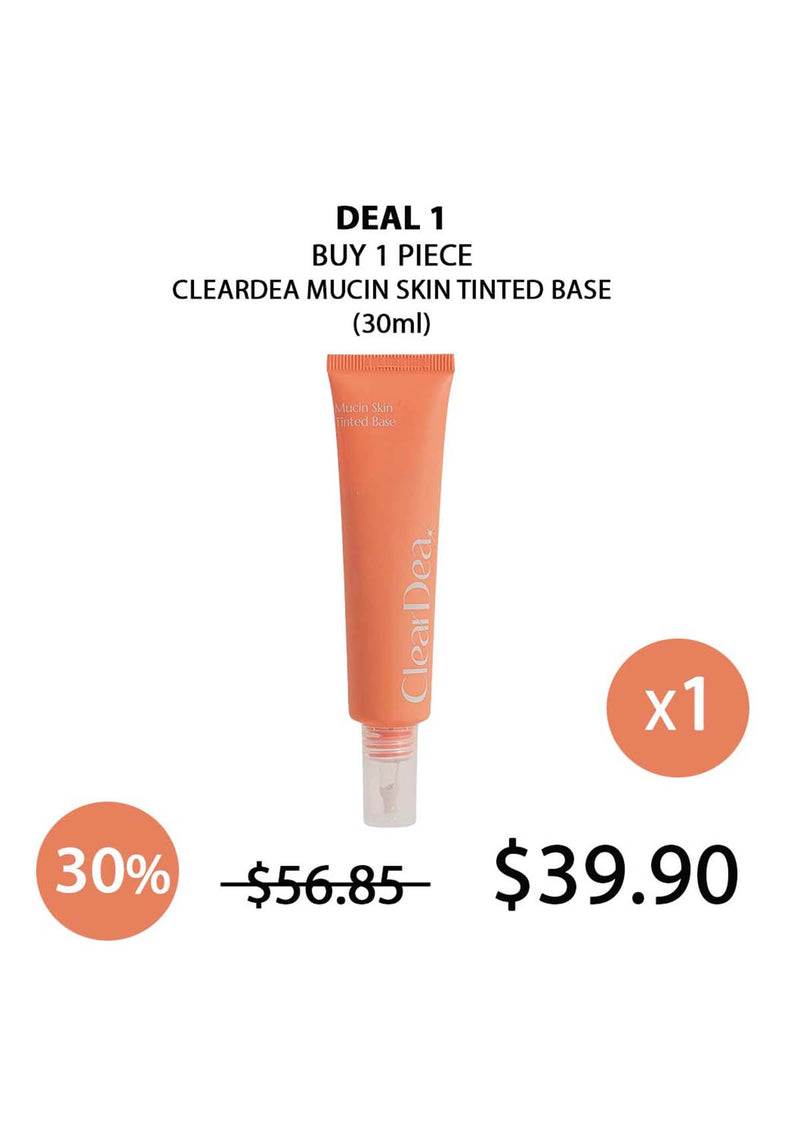 [CLEARDEA] Mucin Skin Tinted Base 30ml