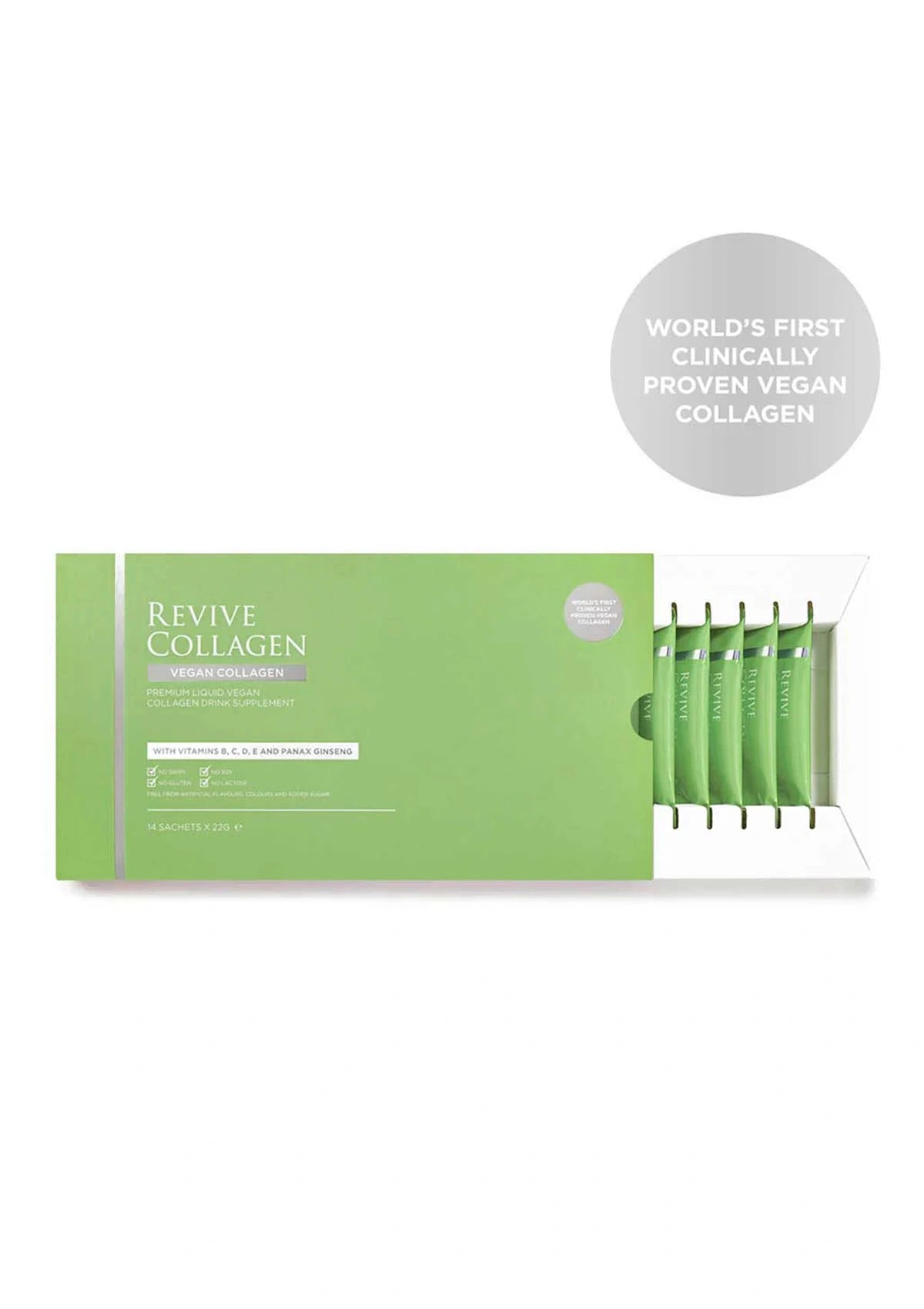Revive Collagen product packaging on a white background