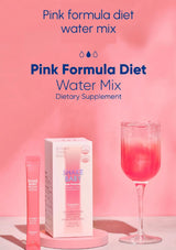 pink formula diet water mix dietary supplement