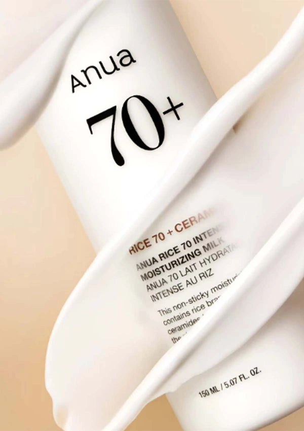ANUA Rice 70 Intensive Moisturizing Milk for Dewy Hydration