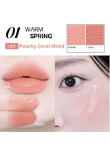 [LE'NECT] Color Pairing Lip & Cheek Colors 4g