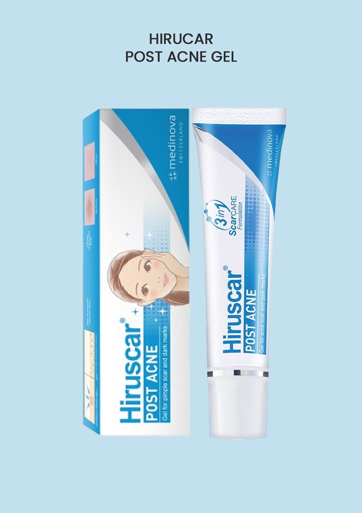 [HIRUSCAR] Post Acne Gel 10g