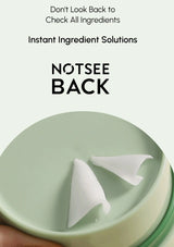 Green container with a white triangle on a light gray background, featuring text about instant ingredient solutions.