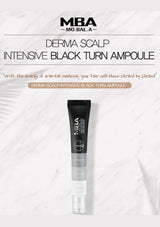 MBA Derma Scalp Intensive Black Turn Ampoule on a white background