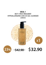 [MOLVANY] Hypoallergenic LHA CIS Gel Cleanser 200ml