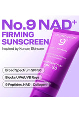 [NUMBUZIN]  No.9 Nad+ 9 Peptides Dewy Sun Essence 50ml