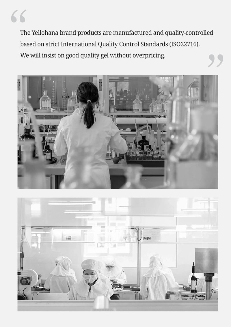 Laboratory setting with individuals in white lab coats, emphasizing quality control and manufacturing.