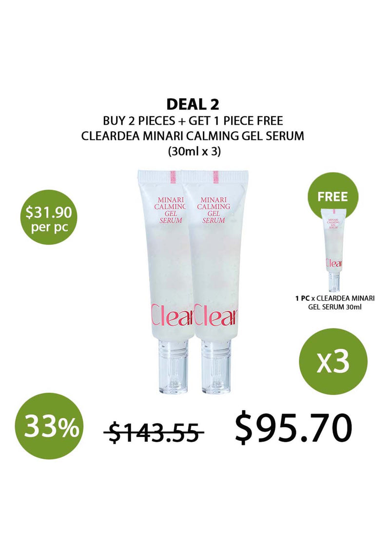 [CLEARDEA] Minari Calming Gel Serum 30ml