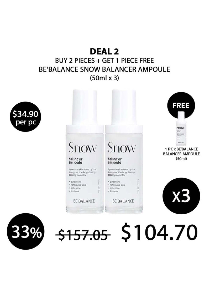 [BE'BALANCE] Snow Balancer Ampoule 50ml