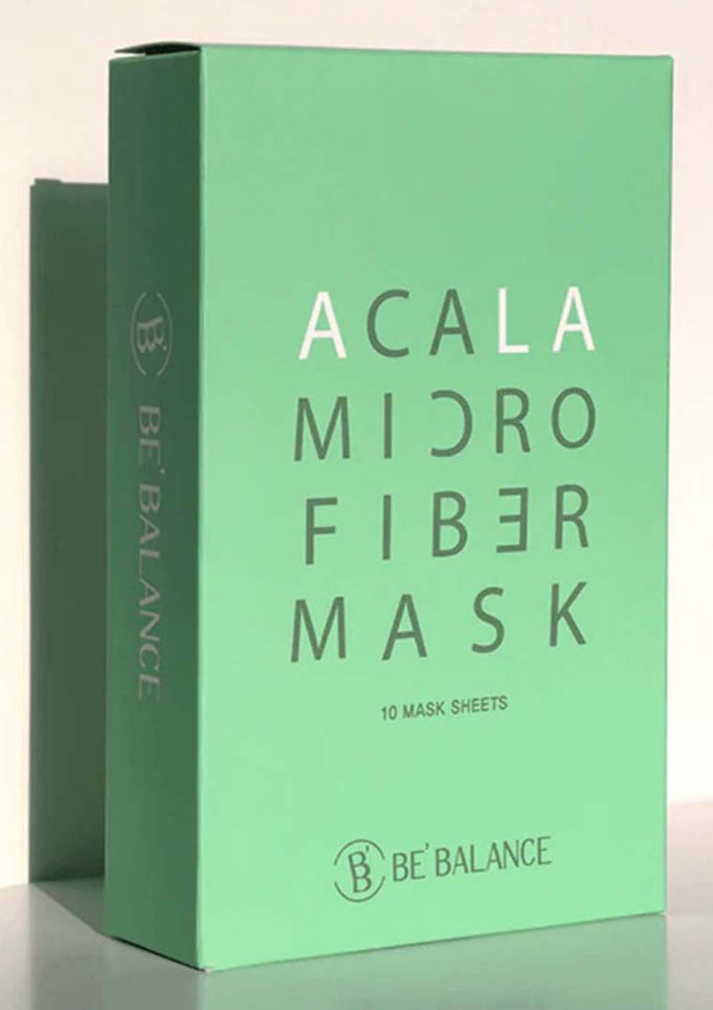 [BE'BALANCE] Acala Microfiber Mask (1 Box = 30g x 10 Masks)
