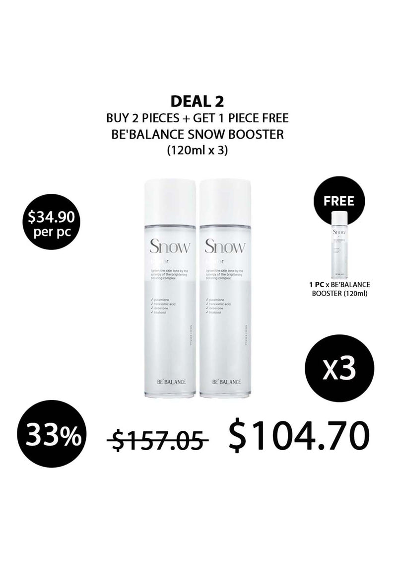 [BE'BALANCE] Snow Booster 120ml