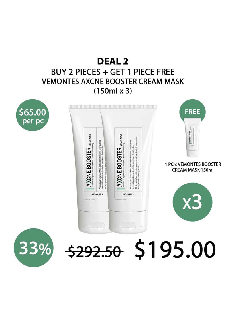 [VEMONTES] Axcne Booster Cream Mask 150ml