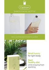 Packaging of SHIKOOTAENG Diet Soda Green Edition Limeade with text and branding,