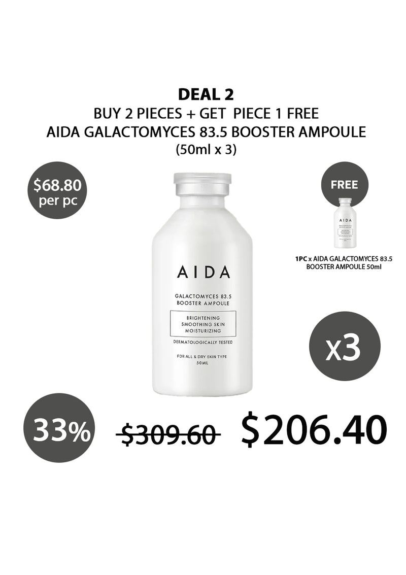 [AIDA] Galactomyces 83.5 Booster Ampoule 50ml