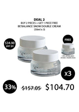[BE'BALANCE] Snow Double Cream 50ml